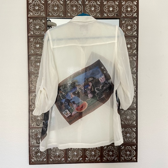 Very Vollbrach Vintage Whimsical Blouse - Picture 6 of 6